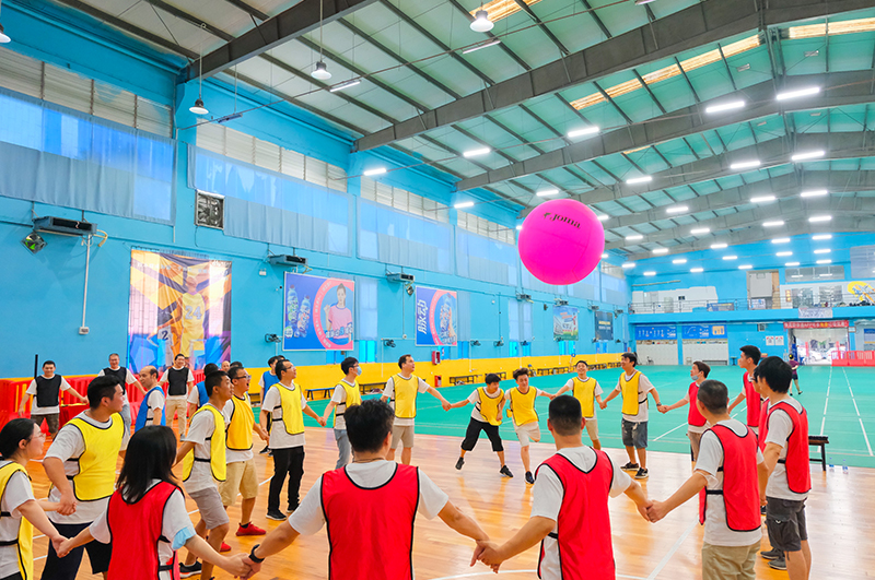 《完美牙膏 攜手向上》一寶潔趣味健球部門拓展活動