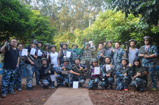 廣墾總局五龍山莊基地拓展訓(xùn)練