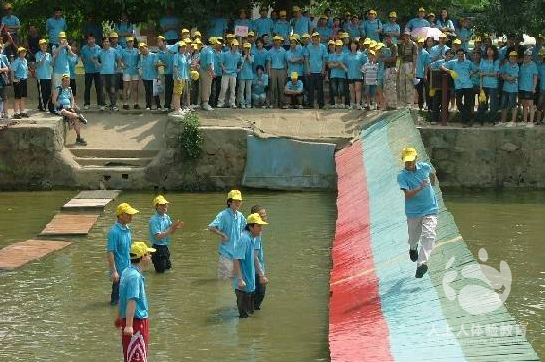 拓展訓(xùn)練之水上項目的印象